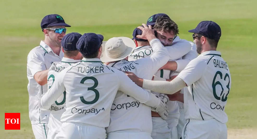 Ireland beat Afghanistan to claim first-ever Test win | Cricket News - Times of India