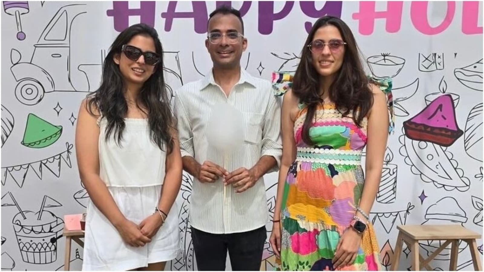 Isha Ambani and Shloka Ambani celebrate Holi 2024; stun in pretty summer-ready dresses: Check out pics inside