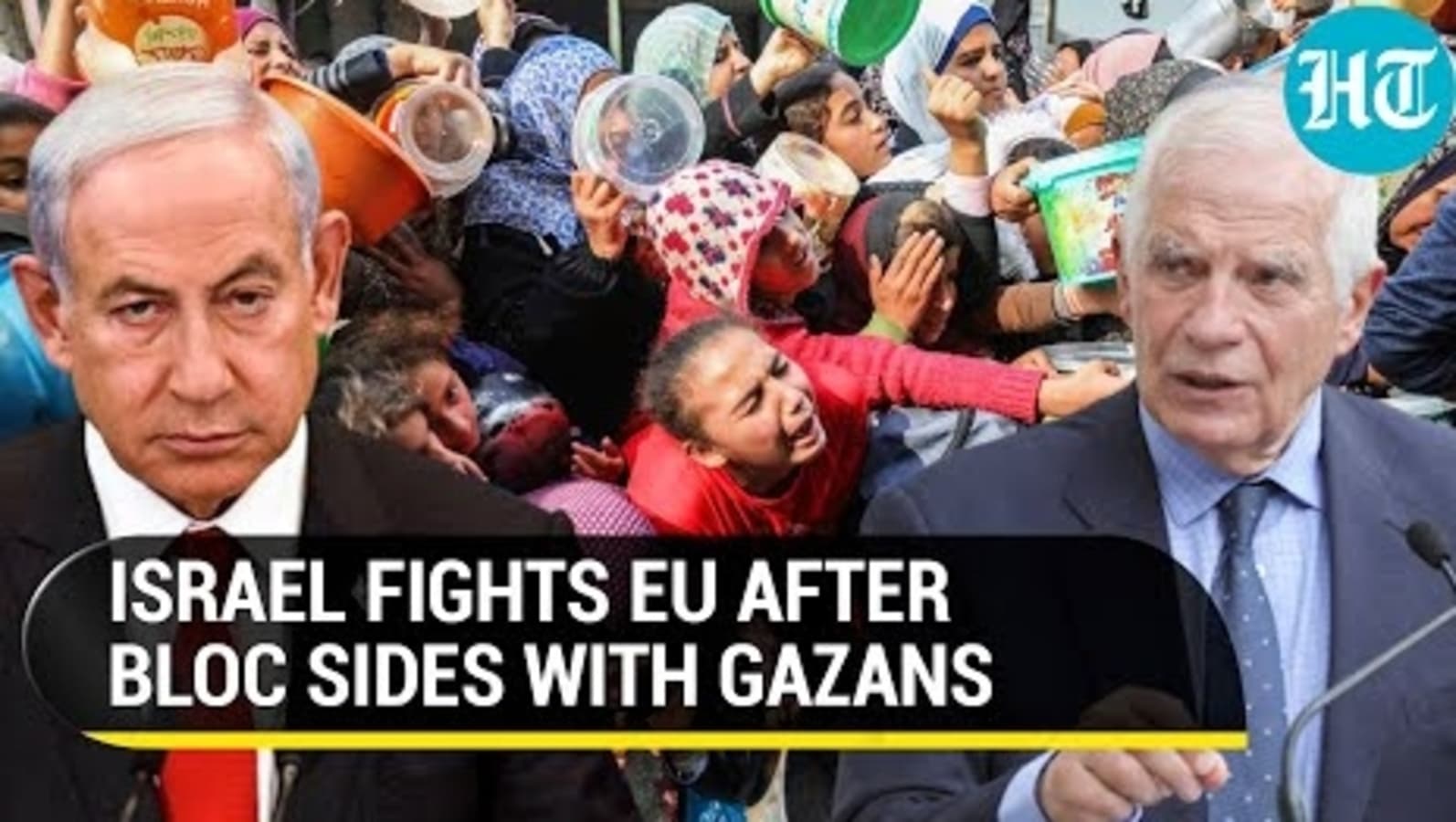 Israel, EU Quarrel After Bloc Official Blasts Netanyahu And Sides With Gazans At UN | Watch