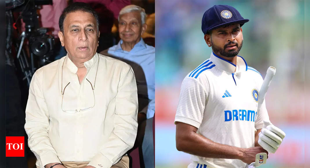 'It's not as if he refused to play Ranji at all': Sunil Gavaskar comes out in support of Shreyas Iyer | Cricket News - Times of India