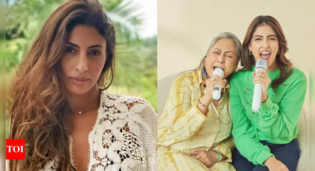 Jaya Bachchan and Navya Naveli Nanda gang up against Shweta Bachchan for THIS reason – WATCH | Hindi Movie News – Times of India