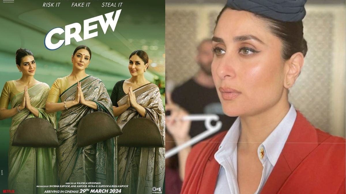 Kareena Kapoor Khan shares BTS video from the sets of ‘Crew’, says, ‘We laughed, we cried, we fought…’