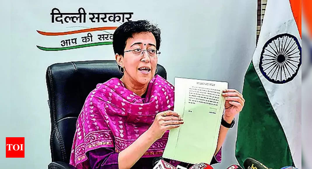 Kejriwal’s ‘note’ to Atishi from custody triggers ED probe | India News – Times of India