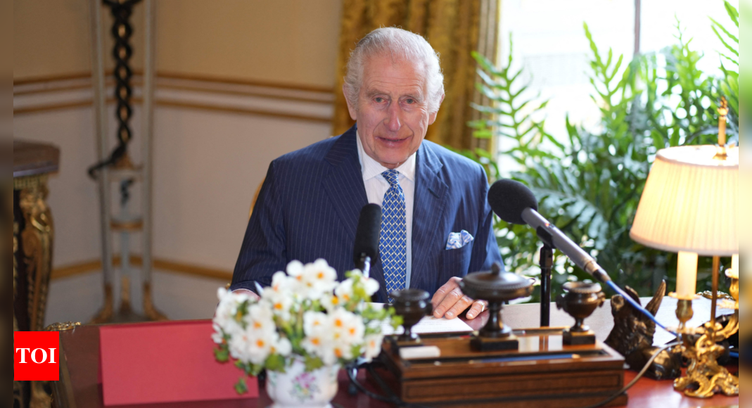 King Charles stresses importance of kindness ‘in time of need’ as he skips pre-Easter service – Times of India