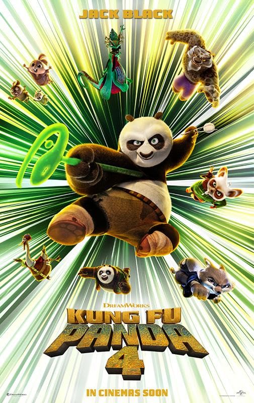 Kung Fu Panda 4 (English) Movie Review: KUNG FU PANDA 4 is an entertainer that appeals to the family.