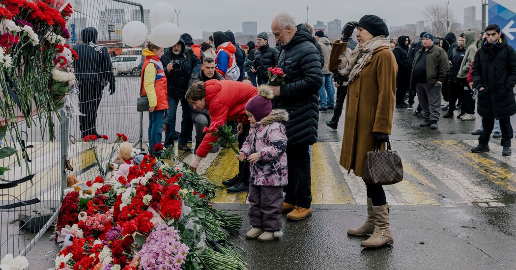 Live Updates: Death Toll Rises to 115 in Moscow Concert Hall Attack