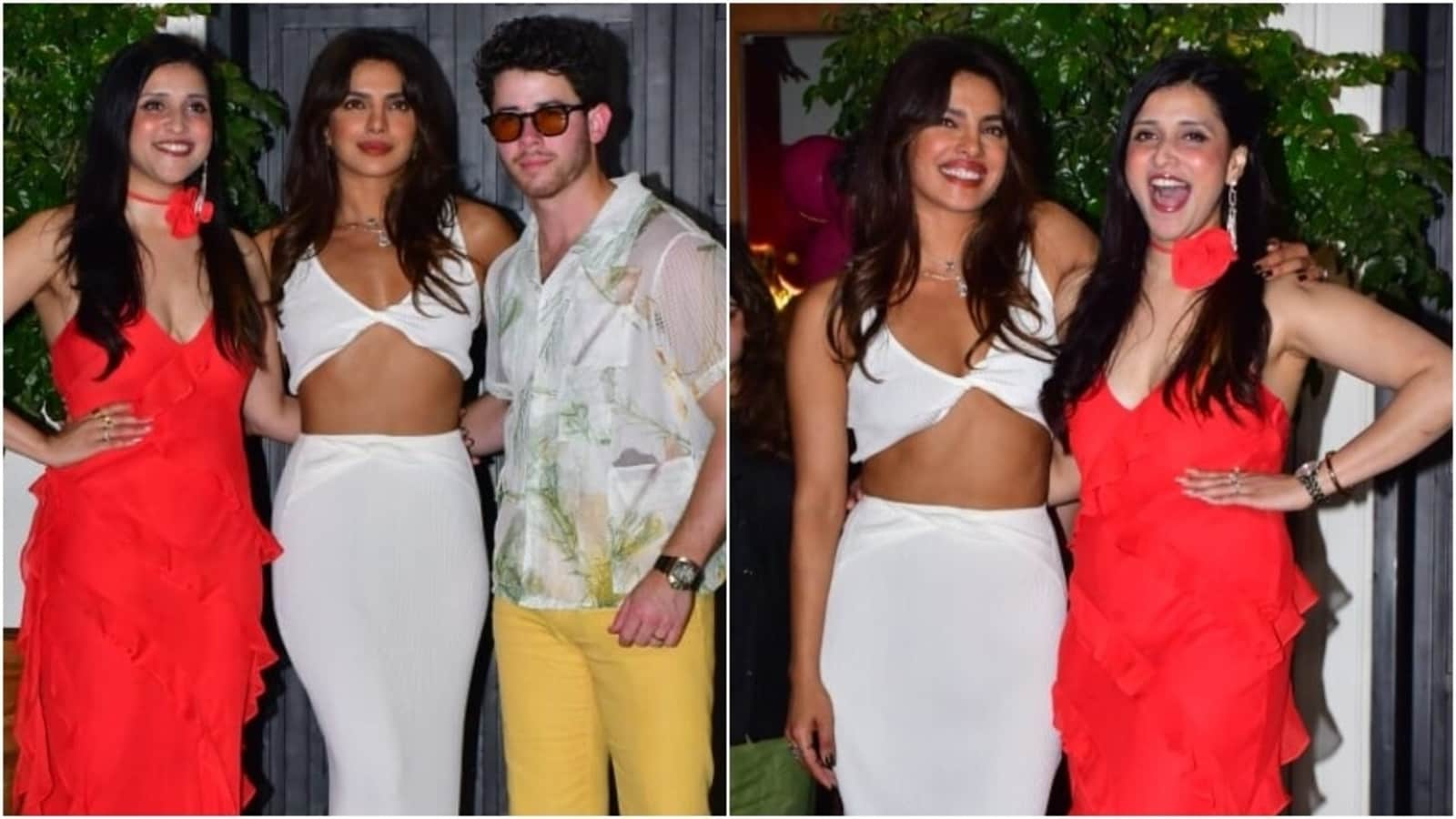 Loved Priyanka Chopra’s bralette and skirt for attending Mannara Chopra’s birthday bash with Nick Jonas? It costs…