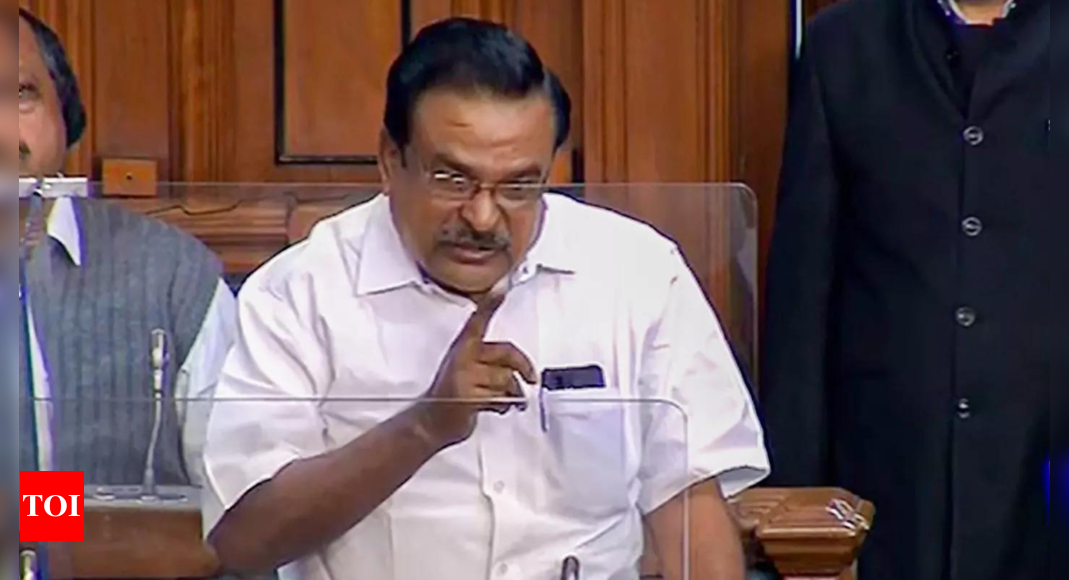 MDMK MP Ganeshamurthi dies after suspected suicide attempt | India News – Times of India