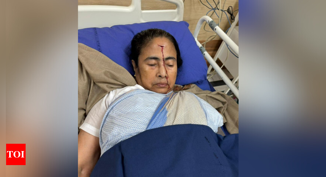 Mamata Banerjee suffers ‘major injury,’ admitted to hospital, says TMC | India News – Times of India