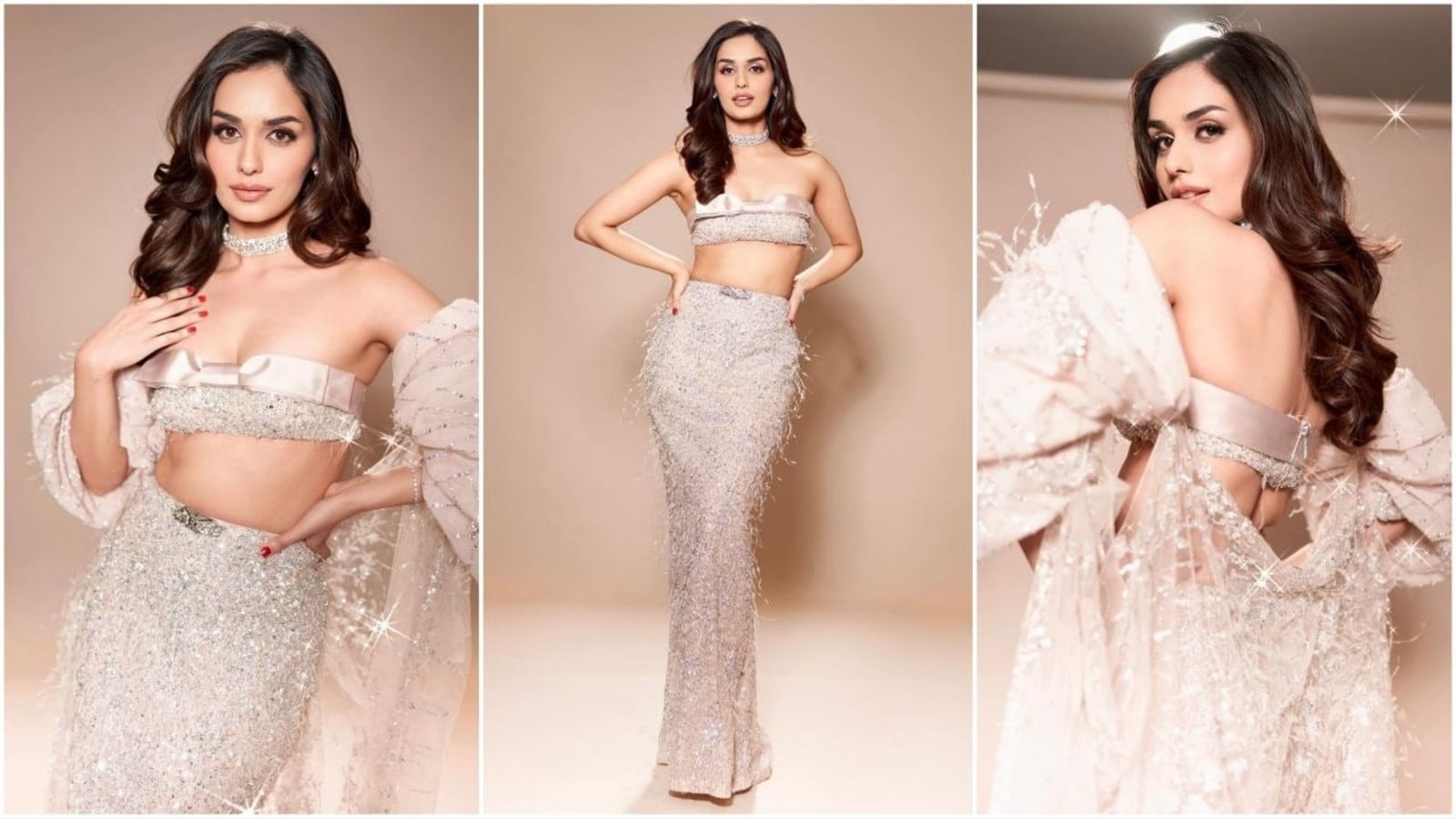 Manushi Chhillar’s sartorial brilliance shines bright in stunning fur-embellished ensemble. Check out her pics