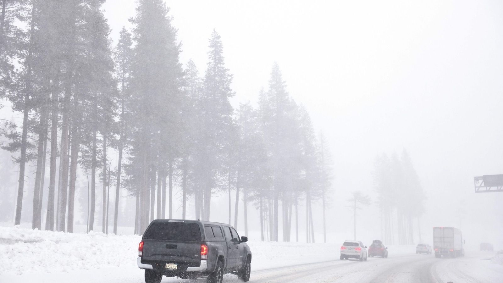 Massive Pacific Storm threatens Sierra Nevada, travel restrictions imposed on Interstate 80 between Reno and Sacramento