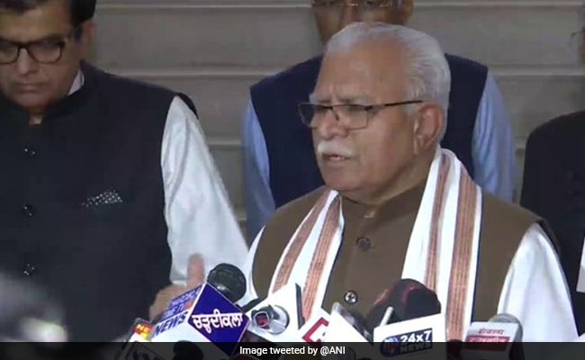 “Maybe It’s About Lok Sabha Polls”: ML Khattar On BJP’s Haryana Revamp