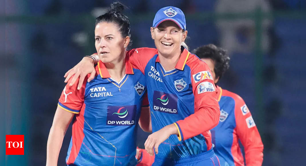 Meg Lanning, Jemimah Rodrigues hit fifties to take Delhi Capitals to 29-run win over Mumbai Indians in WPL | Cricket News – Times of India