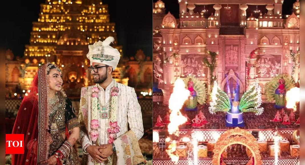 Most Expensive Weddings: Inside Surat’s most lavish wedding and what was so special about it | – Times of India