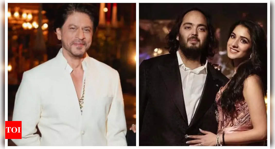 Mukesh Ambani reveals Shah Rukh Khan is son Anant Ambani’s ‘Godfather’ – WATCH | – Times of India