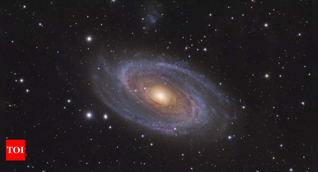 New image of M81 galaxy shared by NASA shows a blackhole at the center | – Times of India