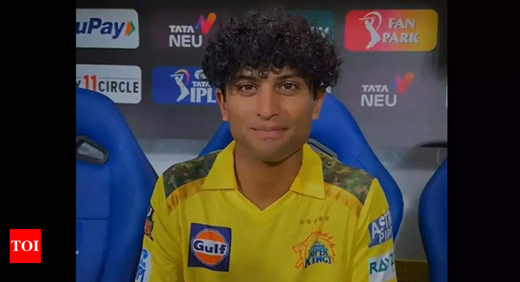 'Not sure I am quite a favourite...': Rachin Ravindra hails 'amazing' CSK fans - Watch | Cricket News - Times of India