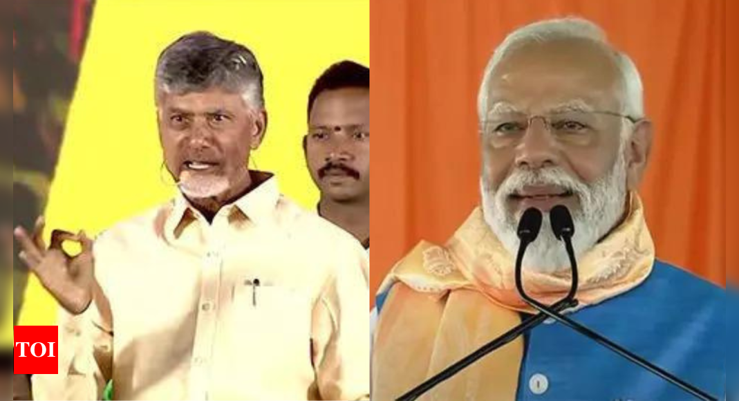 PM Modi to address first NDA rally in Andhra Pradesh for 2024 polls along with Chandrababu Naidu | India News – Times of India