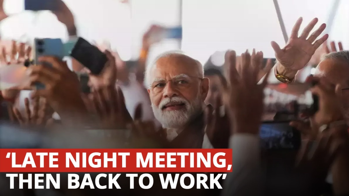 PM on 2-day tour of Jharkhand, Bihar, Bengal, netizens admire his work discipline