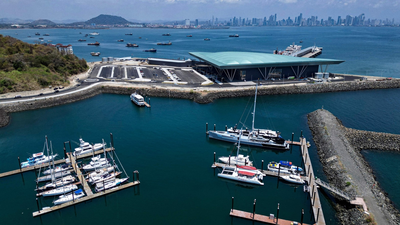 Panama City opens new cruise ship terminal to attract tourists amid Canal drought