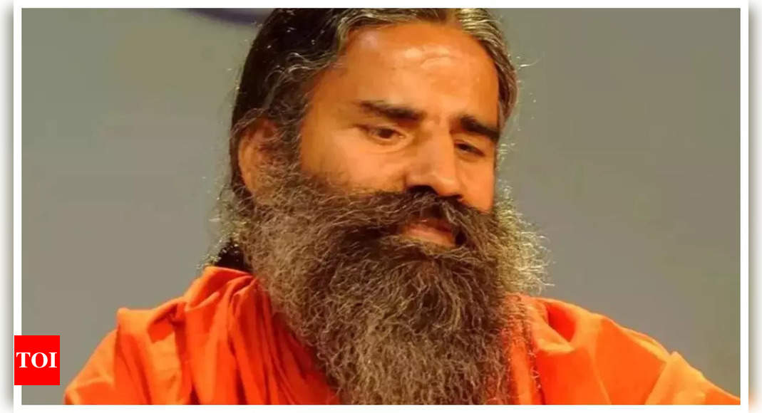 Patanjali misleading ads: SC issues showcause notice to Ramdev, asks him to appear before it | India News – Times of India