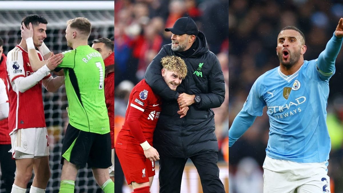 Premier League title race: How Arsenal, Liverpool and Manchester City shape up