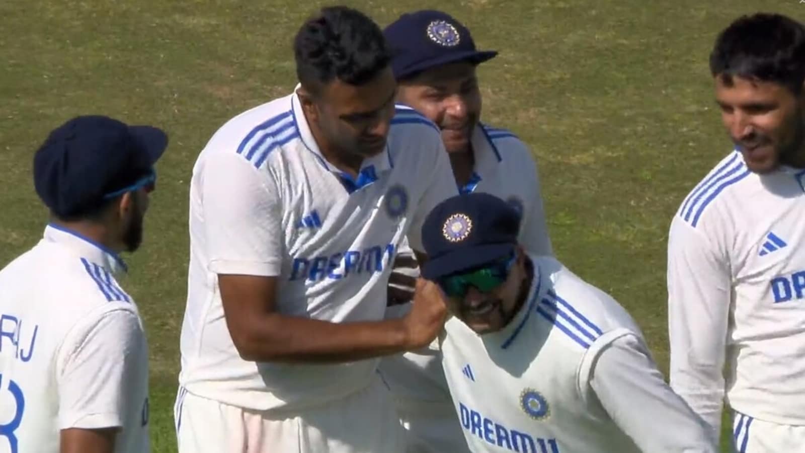 R Ashwin refuses souvenir on 100th Test, insists five-star Kuldeep Yadav leads India off field after dismantling England