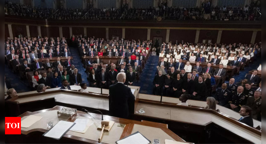 ‘Renewed US-India ties amid China rise’, says President Joe Biden in his final State of the Union Address – Times of India