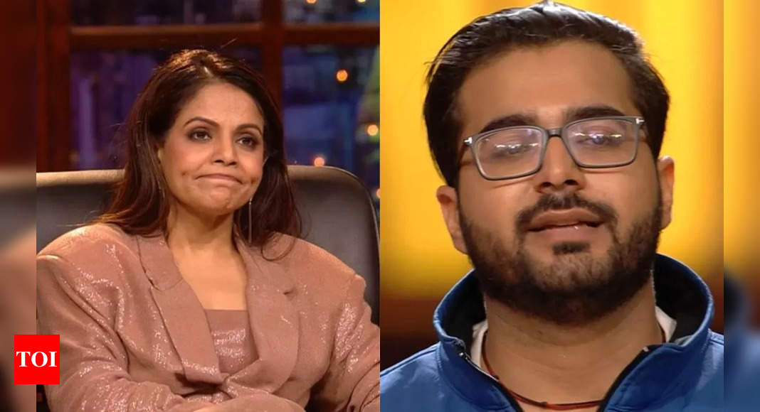 Shark Tank India 3: AI based company’s founder Srijan gets emotional while revealing the reason behind starting the business; says, “My grandpa wanted me to be a job giver” | - Times of India