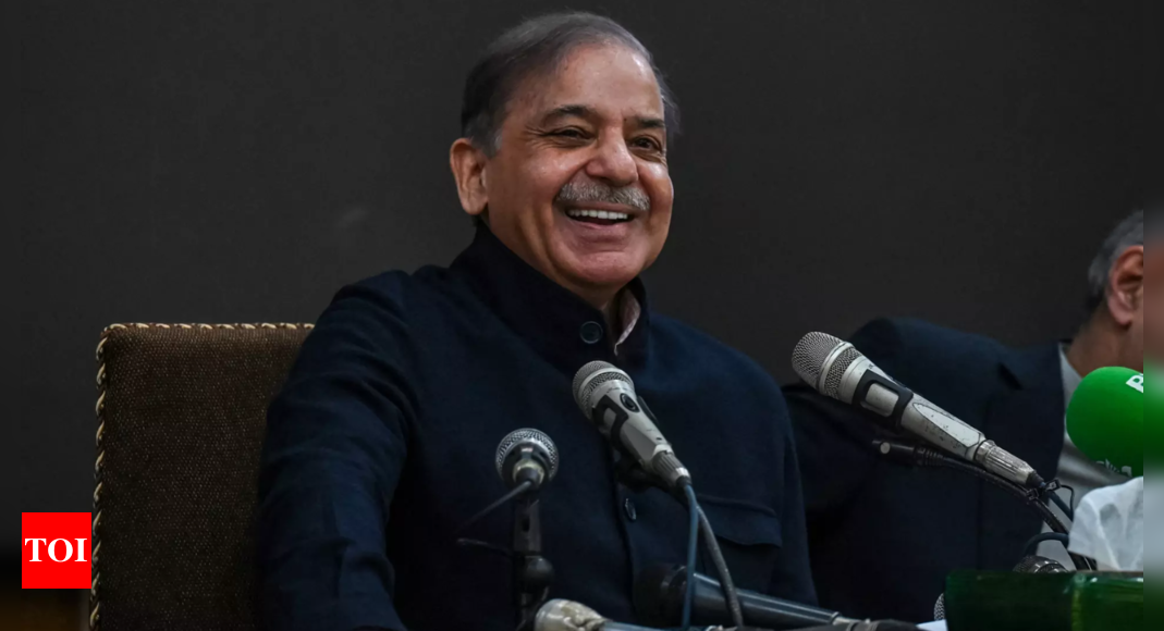 Shehbaz elected Pakistan PM for second time, Zardari to be president – Times of India