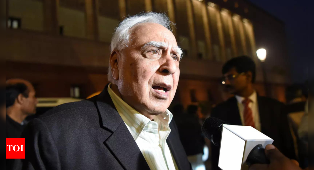 ‘Shocking but that is expected’: Kapil Sibal on J&K Assembly polls to be held after Lok Sabha polls | India News – Times of India