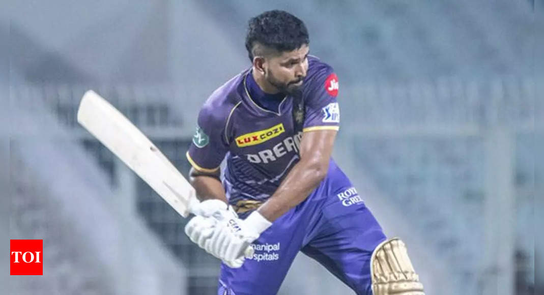 Shreyas Iyer makes low-key T20 return in practice match for Kolkata Knight Riders | Cricket News – Times of India