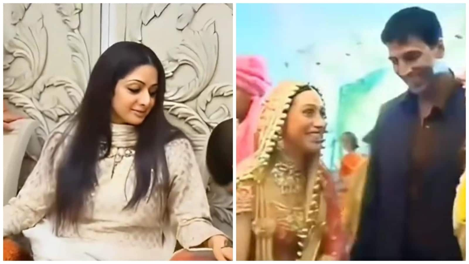 Sridevi to Akshay Kumar, how many stars can you spot at Karisma Kapoor’s wedding video?