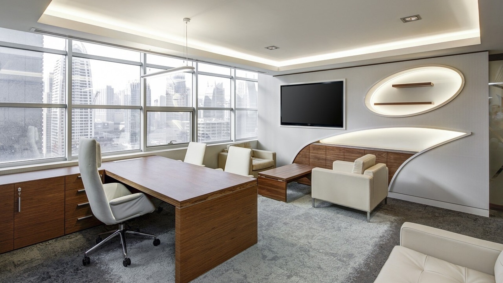 Step into tomorrow: Futuristic office designs with metallic and tech-inspired colours redefine workspace innovation