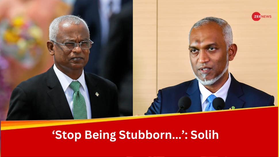 Stop Being Stubborn, Seek Dialogue With Neighbours...: Ex-Maldives President Solih To Muizzu