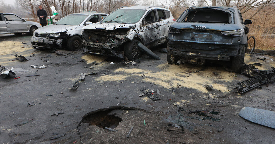 Ukrainian Drones Target Russia on Final Day of Voting, Russian Officials Say