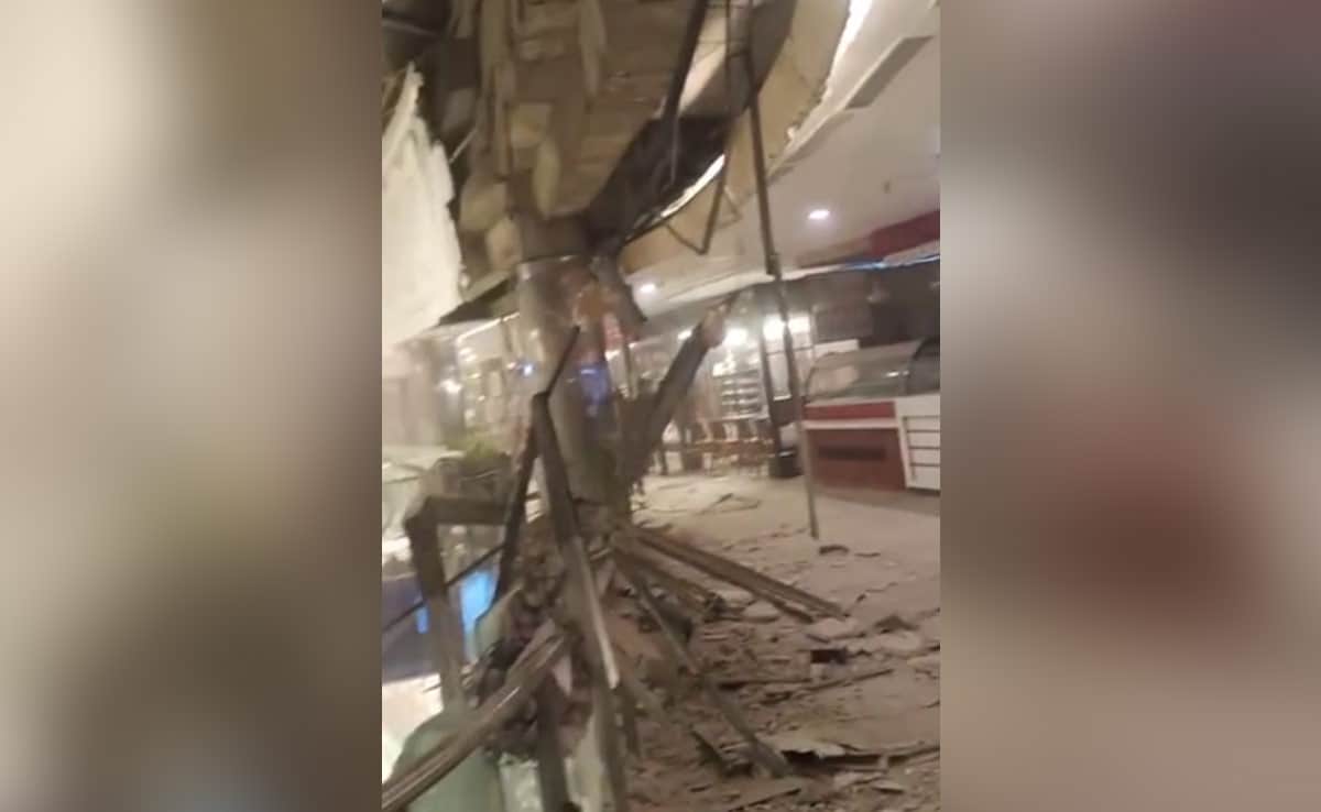 Video: Roof Collapses In Delhi