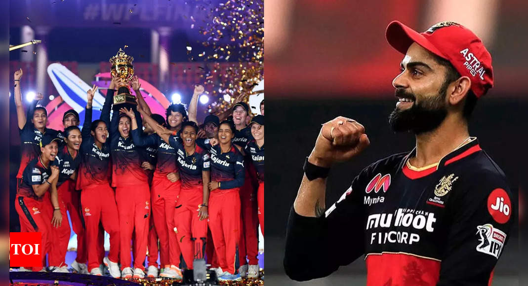 WATCH: Virat Kohli dances with RCB women’s team after WPL 2024 title victory | Cricket News – Times of India