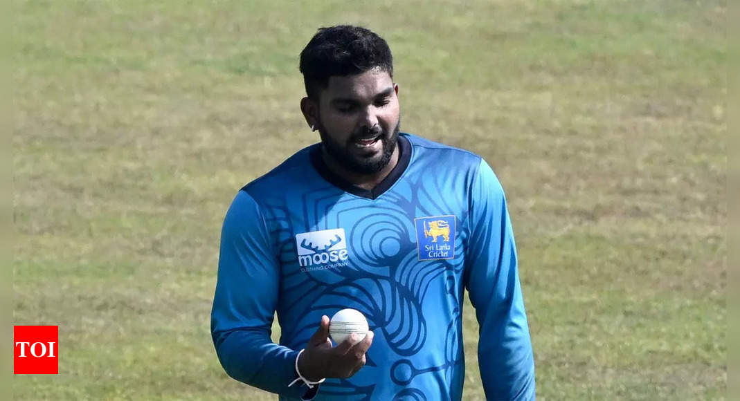 Wanindu Hasaranga suspended by ICC, to miss Test series against Bangladesh | Cricket News – Times of India