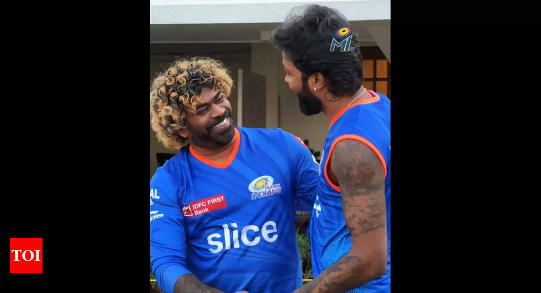 Watch: ‘Reporting for duty’, bowling coach Lasith Malinga joins Mumbai Indians camp | Cricket News – Times of India