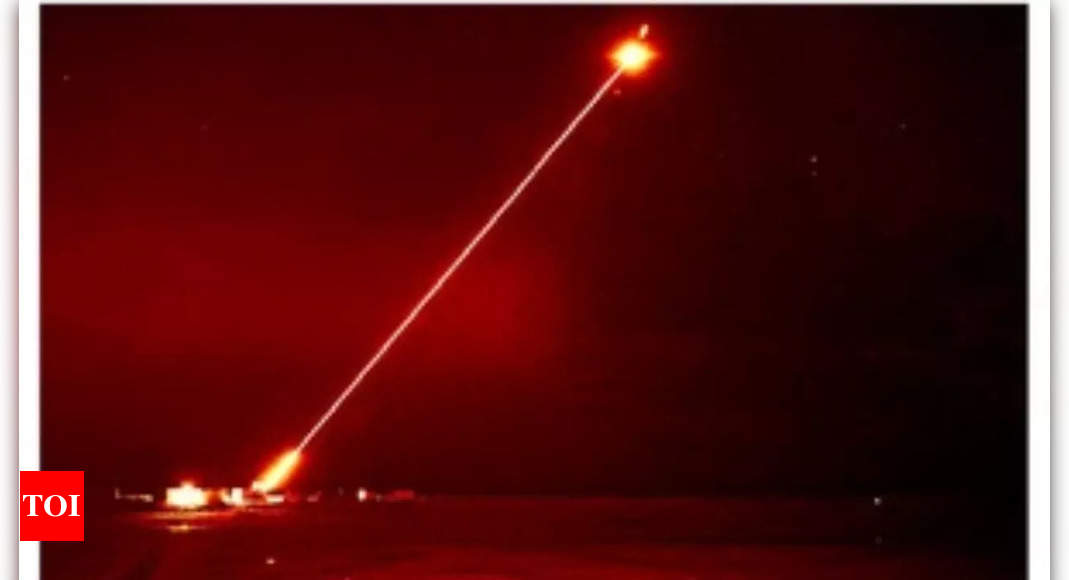 Watch: UK tests laser weapon, single shot costs under £10 – Times of India