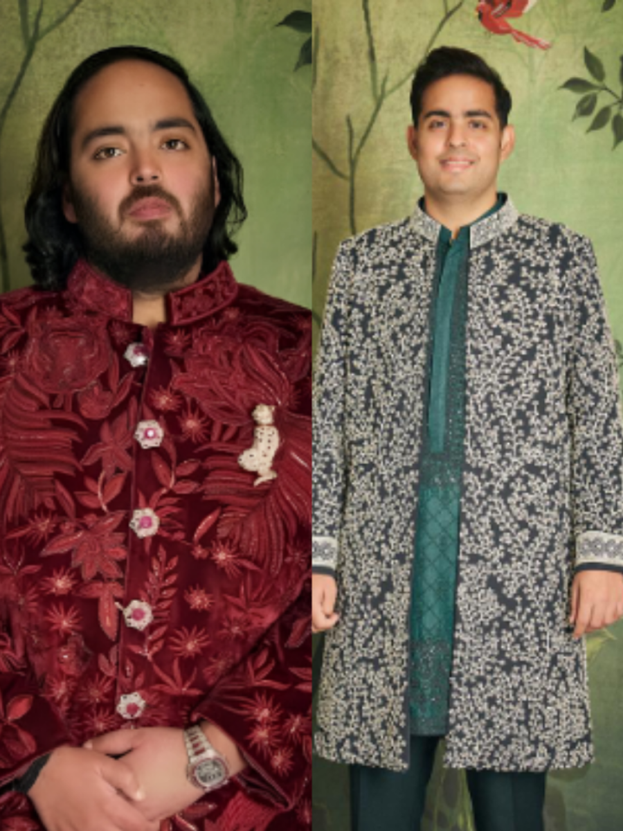 What the Ambani men wore to Anant-Radhika’s pre-wedding celebration