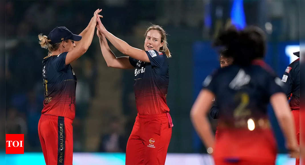 Women’s Premier League: All-round Ellyse Perry fires Royal Challengers Bangalore into play-offs | Cricket News – Times of India