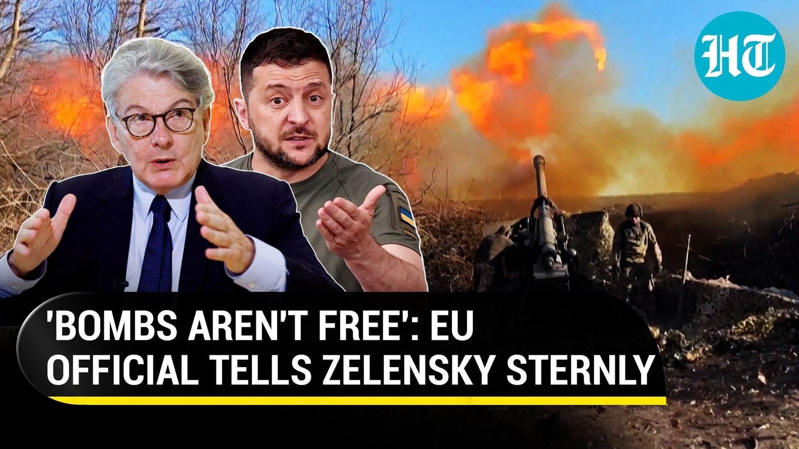 'Won't Give Bombs For Free': EU Official Gets Blunt With Zelensky As Russia Advances At Frontline