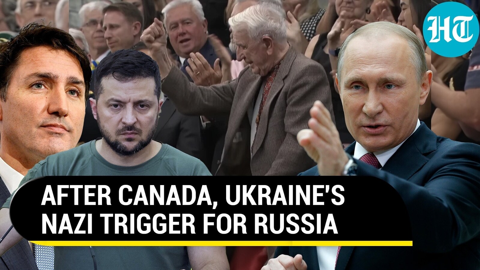 Zelensky Provokes Putin, Honours WWII Nazi Solider; After Canada, Now Ukraine's Stunt Amid War