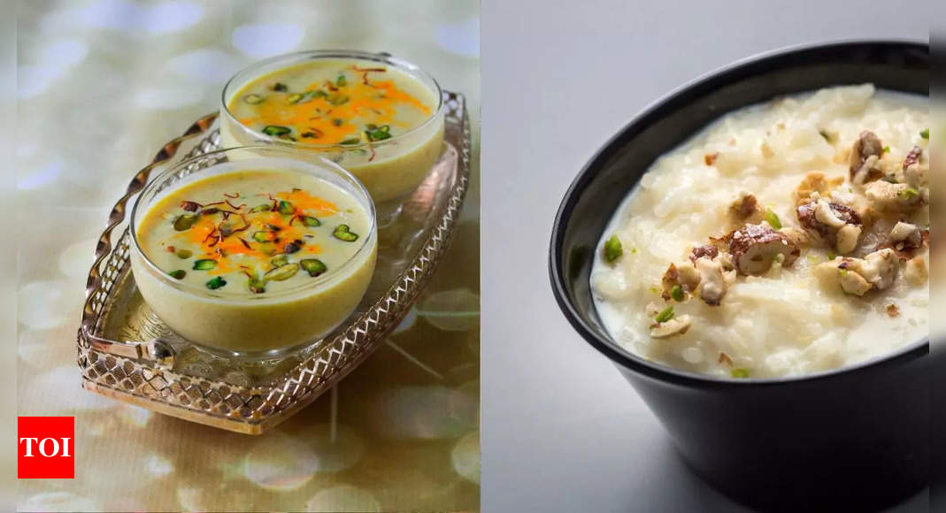 7 Healthy Kheer recipes to try this Navratri – Times of India