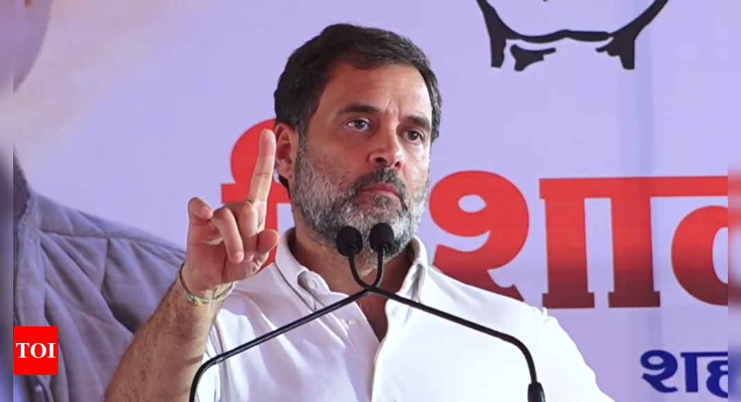 ‘Agniveer with 6-month training won’t last against Chinese soldier’: Rahul Gandhi | India News – Times of India