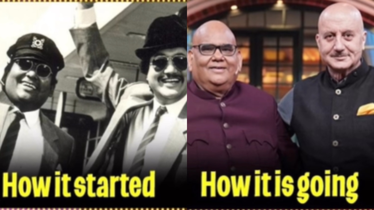 Anupam Kher remembers late actor Satish Kaushik on his birth anniversary, says ‘Your memory is infectious!’