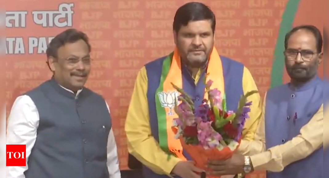 ‘Cant’ raise anti-Sanatan slogans’: Gourav Vallabh joins BJP, hours after quitting Congress | India News – Times of India