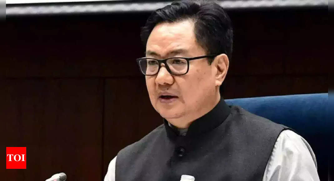 China nervous as India developing border areas: Union minister Kiren Rijiju on Beijing’s Arunachal claims | India News – Times of India